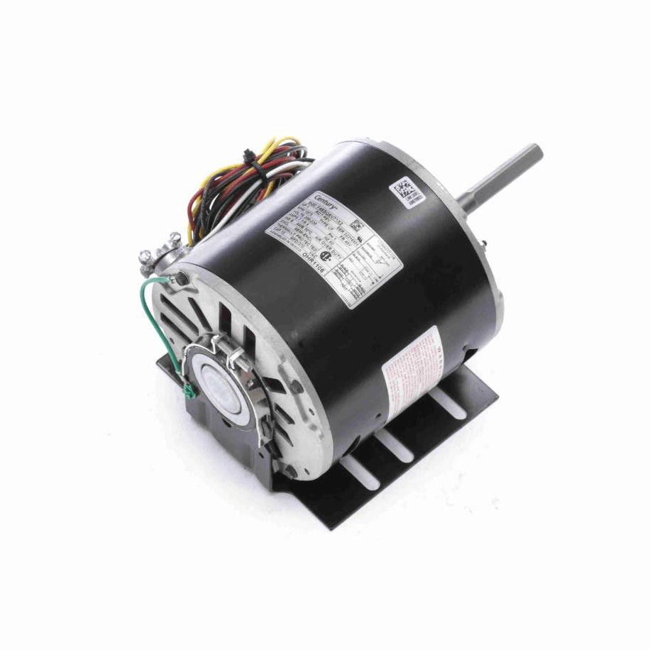 Century OEM Replacement Motor, 1 HP, 1 Ph, 60 Hz, 208/230 V, 1075 RPM, 1 Speed, 48 Frame, SEMI ENCLOSED - OHR1106