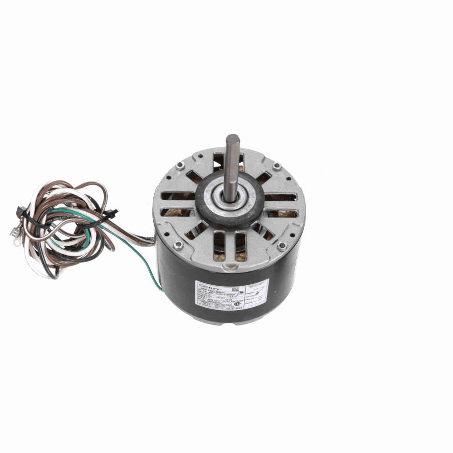 Century OEM Replacement Motor, 1/4 HP, 1 Ph, 60 Hz, 230 V, 1075 RPM, 1 Speed, 48 Frame, SEMI ENCLOSED - OLE1026