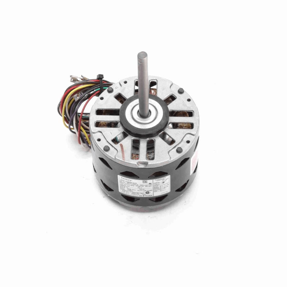 Century OEM Replacement Motor, 1/3 HP, 1 Ph, 60 Hz, 115 V, 1075 RPM, 4 Speed, 48 Frame, OPEN - OLE1036A