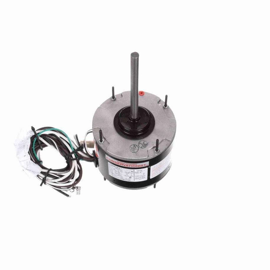 Century 4-in-1® Condenser Fan Motor, 1/3-1/6 HP, 1 Ph, 60 Hz, 208-230 V, 1075 RPM, 1 Speed, 48 Frame, TEAO - ORM5458BF