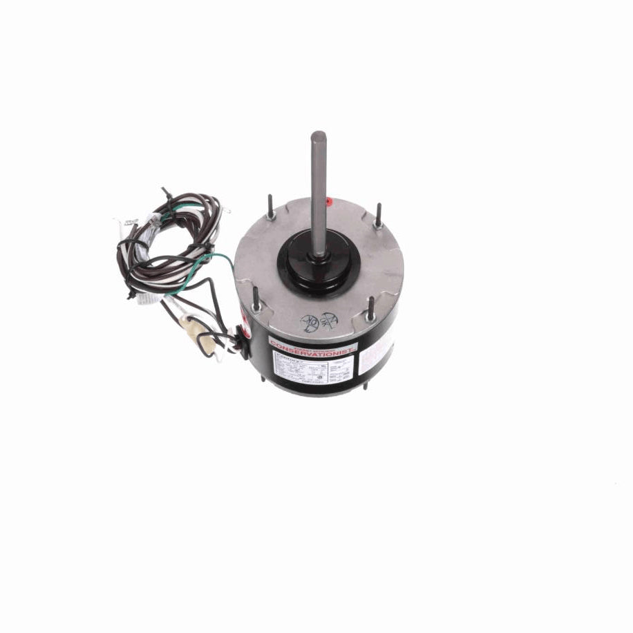 Century 4-in-1® Condenser Fan Motor, 1/3-1/6 HP, 1 Ph, 60 Hz, 208-230 V, 1075 RPM, 1 Speed, 48 Frame, TEAO - ORM5458BU