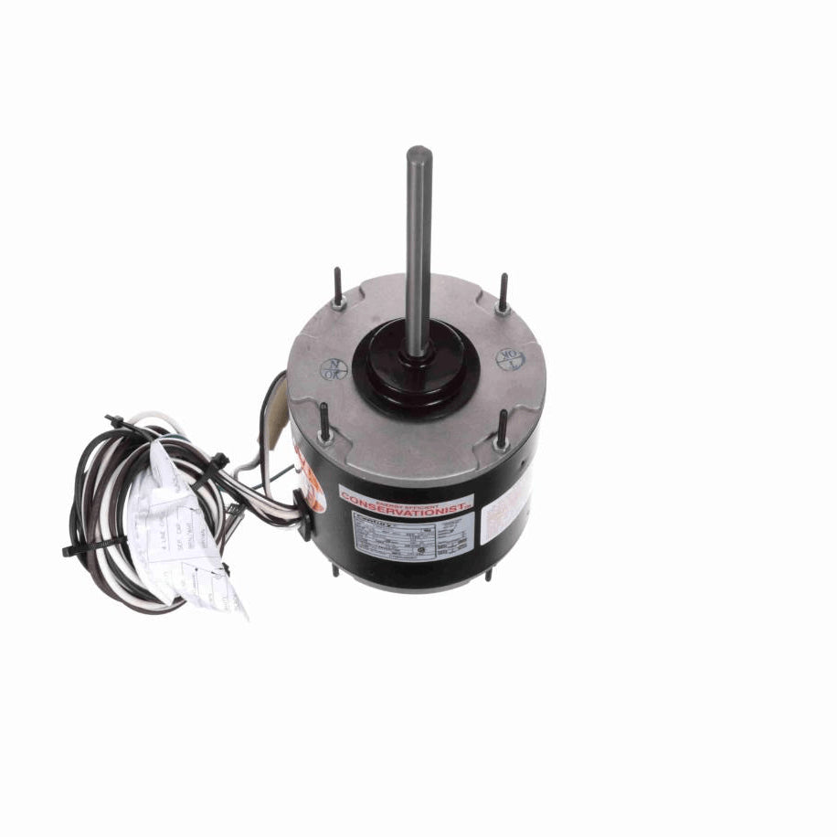 Century 4-in-1® Condenser Fan Motor, 1/3-1/8 HP, 1 Ph, 60 Hz, 208-230 V, 825 RPM, 1 Speed, 48 Frame, TEAO - ORM5488BF