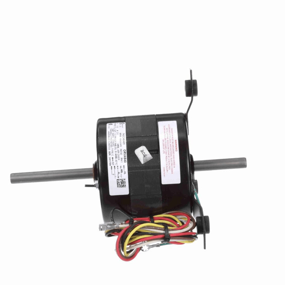 Century OEM Replacement Motor, 1/5 HP, 1 Ph, 60 Hz, 115 V, 1650 RPM, 3 Speed, 42 Frame, OPEN - ORV4540