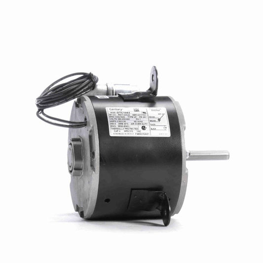 Century OEM Replacement Motor, 1/4 HP, 1 Ph, 60 Hz, 380-420/460 V, 1350/1625 RPM, 1 Speed, 48 Frame, SEMI ENCL - OTC1864