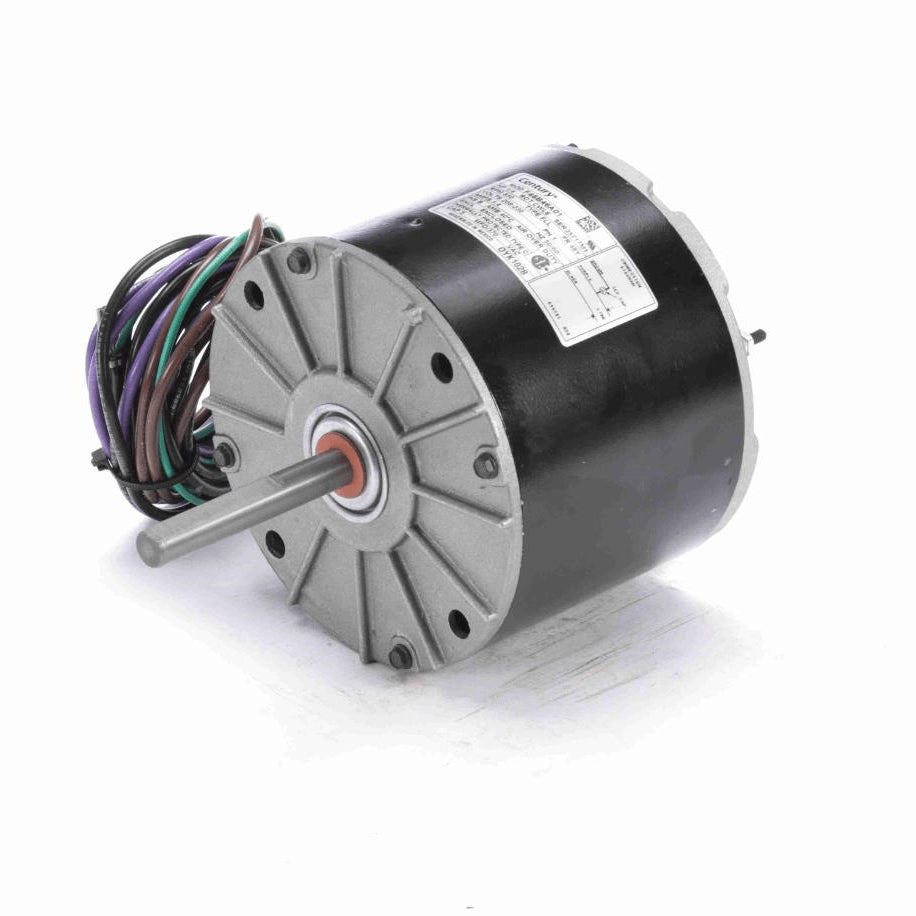 Century OEM Replacement Motor, 1/4 HP, 1 Ph, 60/50 Hz, 208-230 V, 850 RPM, 1 Speed, 48 Frame, TEAO - OYK1028