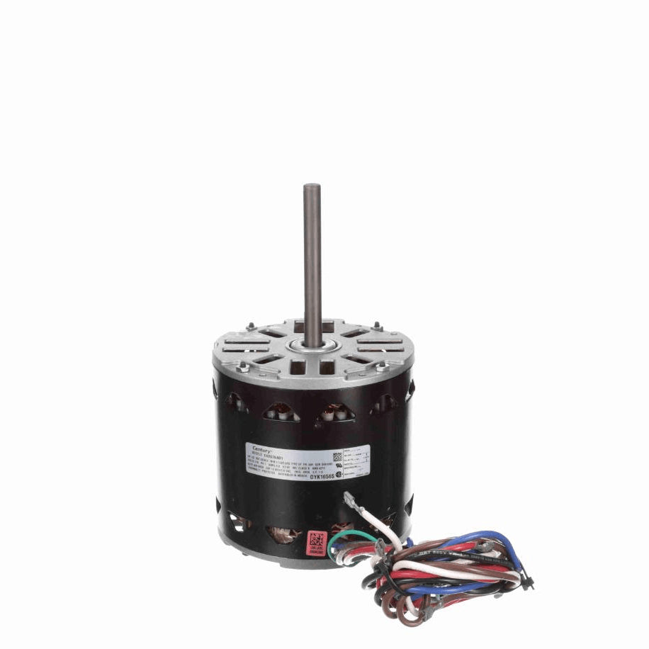 Century OEM Replacement Motor, 1/2 HP, 1 Ph, 60 Hz, 115 V, 1110 RPM, 3 Speed, 48 Frame, OPEN - OYK1056S