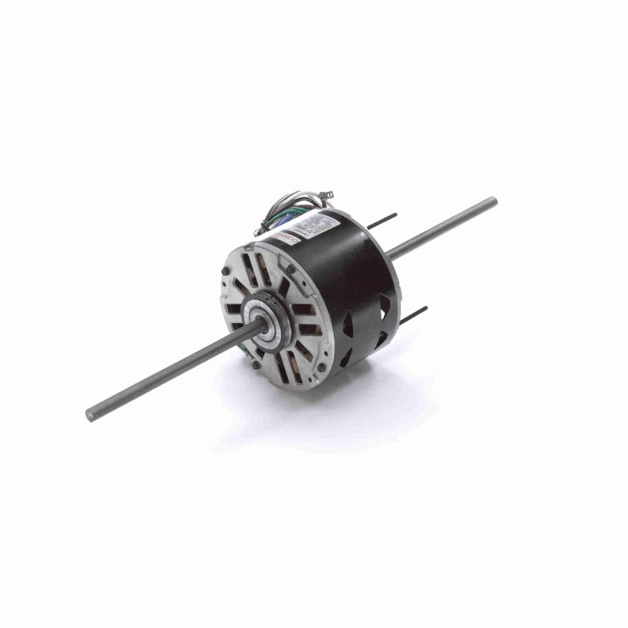 Century Fan Coil & Air Conditioner Motor, 1/6 HP, 1 Ph, 60 Hz, 208-230 V, 1075 RPM, 3 Speed, 48 Frame, SEMI ENCLOSED - RA1016