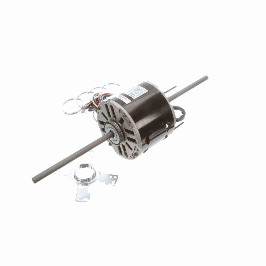 Century Fan Coil & Air Conditioner Motor, 1/4 HP, 1 Ph, 60 Hz, 208-230 V, 1625 RPM, 3 Speed, 48 Frame, SEMI ENCLOSED - RA1024