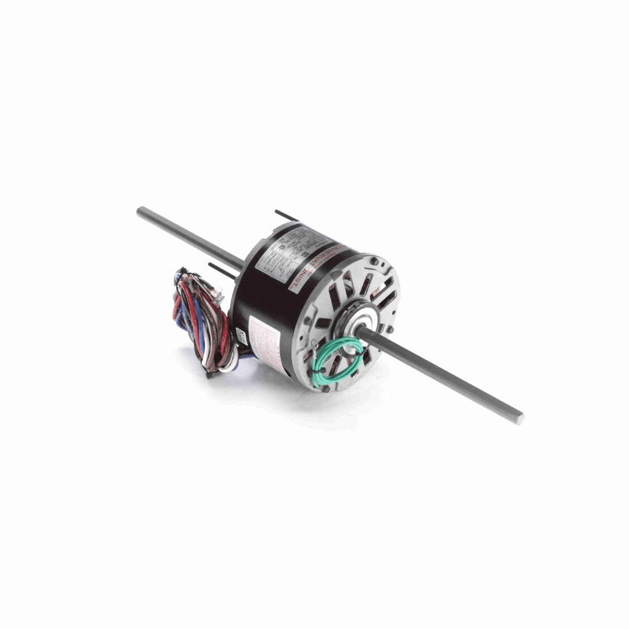 Century Fan Coil & Air Conditioner Motor, 1/8 HP, 1 Ph, 60 Hz, 115 V, 1075 RPM, 3 Speed, 48 Frame, SEMI ENCLOSED - RAL1006