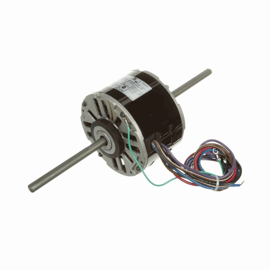 Century Fan Coil & Air Conditioner Motor, 1/15 HP, 1 Ph, 60 Hz, 115 V, 1075 RPM, 3 Speed, 48 Frame, SEMI ENCLOSED - RAL10156