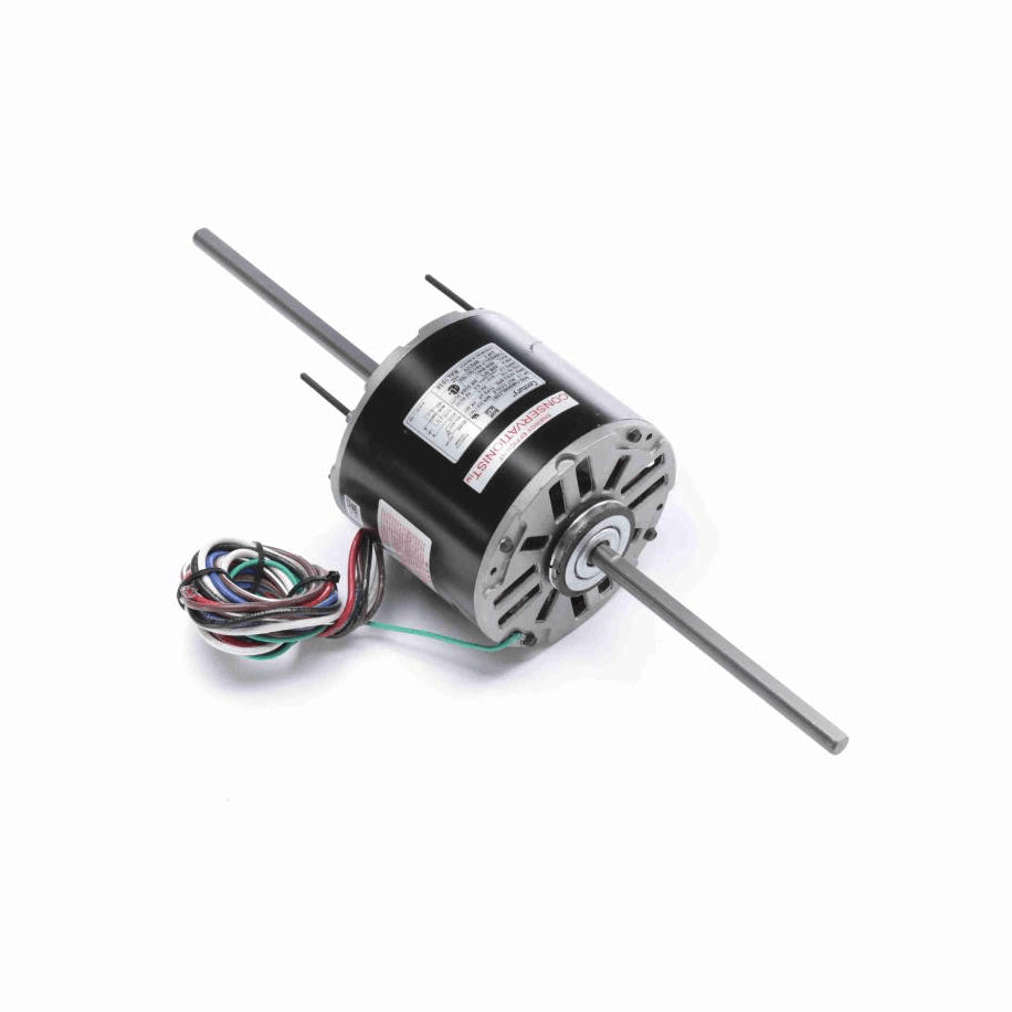 Century Fan Coil & Air Conditioner Motor, 1/3 HP, 1 Ph, 60 Hz, 115 V, 1075 RPM, 3 Speed, 48 Frame, SEMI ENCLOSED - RAL1036