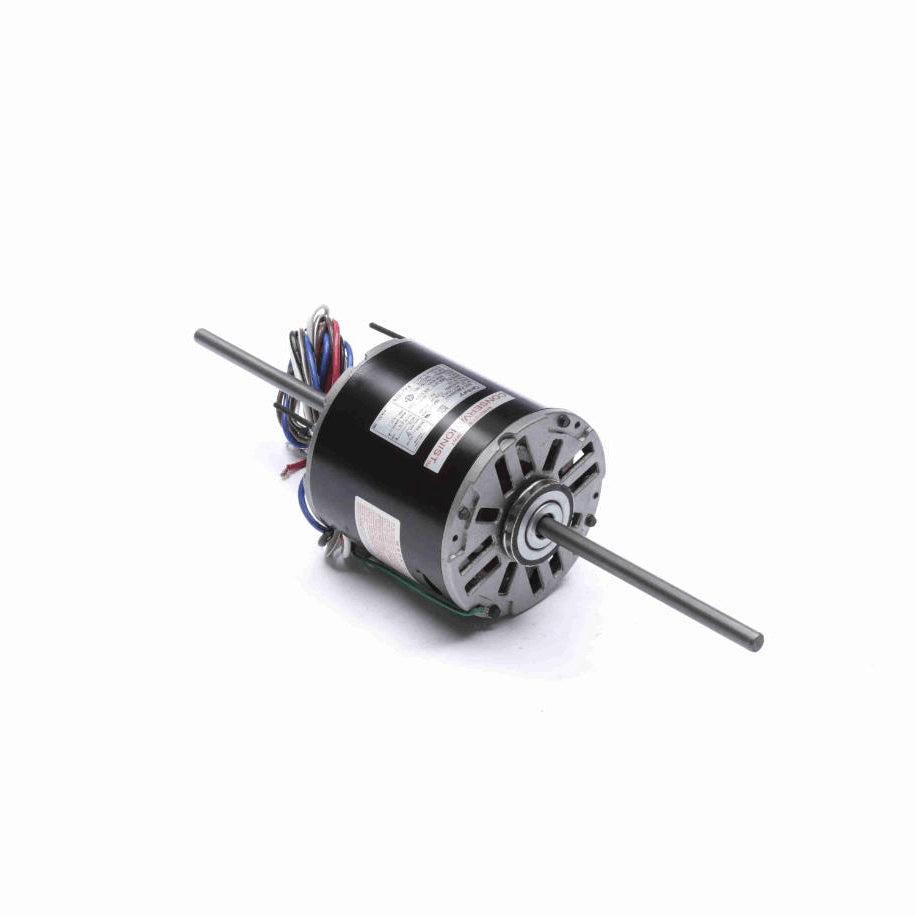 Century Fan Coil & Air Conditioner Motor, 3/4 HP, 1 Ph, 60 Hz, 115 V, 1075 RPM, 3 Speed, 48 Frame, SEMI ENCL - RAL1076