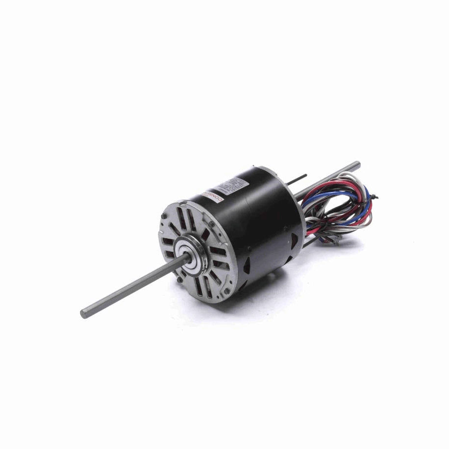 Century Fan Coil & Air Conditioner Motor, 3/4 HP, 1 Ph, 60 Hz, 115 V, 1075 RPM, 3 Speed, 48 Frame, SEMI ENCL - RAL1076