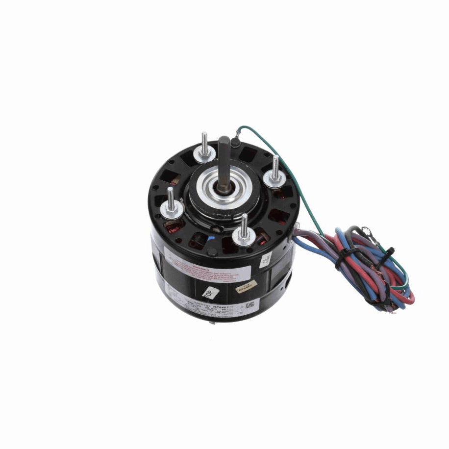 Century Refrigeration Motor, 1/10 HP, 1 Ph, 60 Hz, 115/208-230 V, 1050 RPM, 1 Speed, 42 Frame, OAO - RF6402