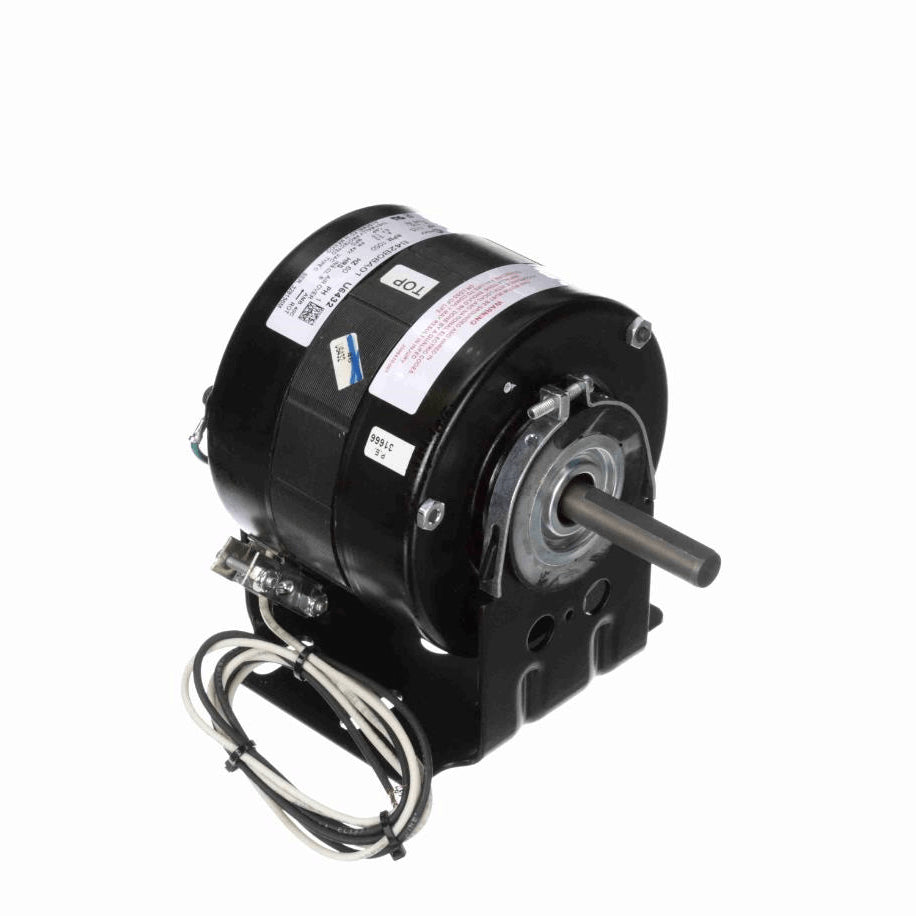 Century Unit Heater Motor, 1/15 HP, 1 Ph, 60 Hz, 115 V, 1050 RPM, 1 Speed, 42 Frame, ENCLOSED - U6432