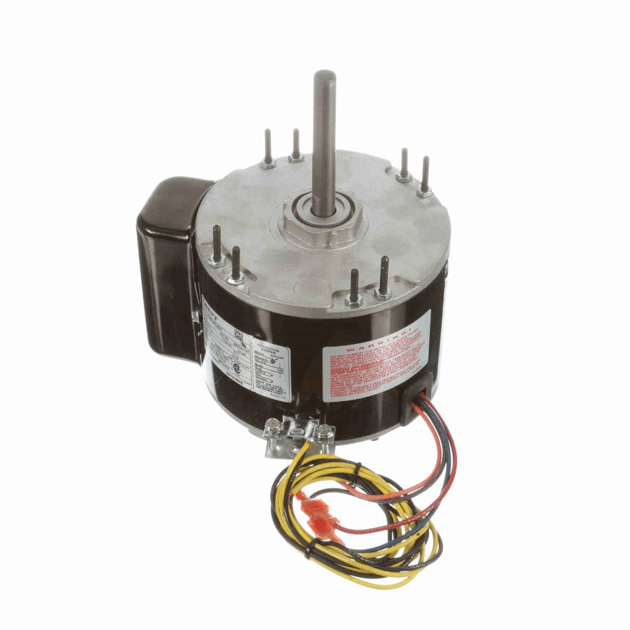 Century Unit Heater Motor, 1/6 HP, 1 Ph, 60 Hz, 115 V, 1075 RPM, 1 Speed, 48 Frame, TEAO - UH1016NB