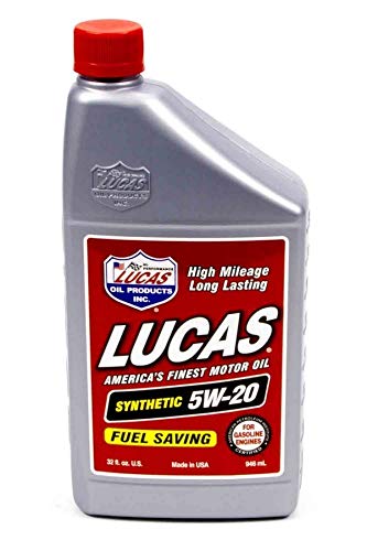 Lucas Oil 10082 Synthetic SAE 5W-20 API SP Motor Oil/Quart