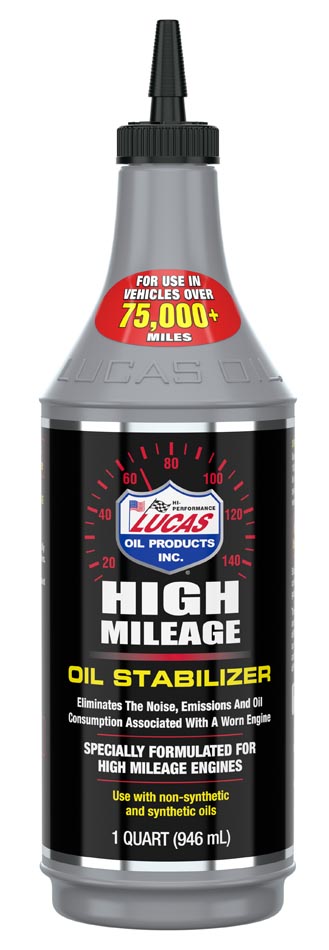 Lucas Oil 10118 High Mileage Oil Stabilizer/Quart