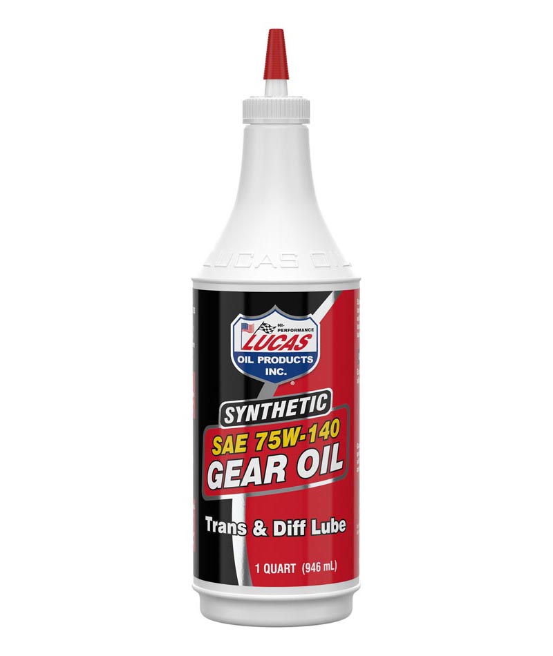 Lucas Oil 10121 Synthetic SAE 75W-140 Trans & Diff Lube/Quart