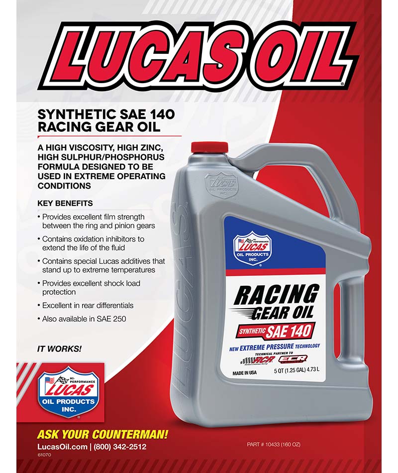 Lucas Oil 10431 Synthetic SAE 140 Racing Gear Oil/5 Quart