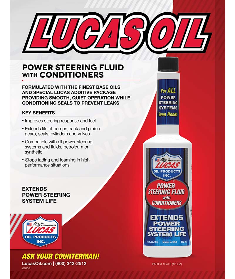 Lucas Oil 10442 Power Steering Fluid With Conditioners/16 Ounce