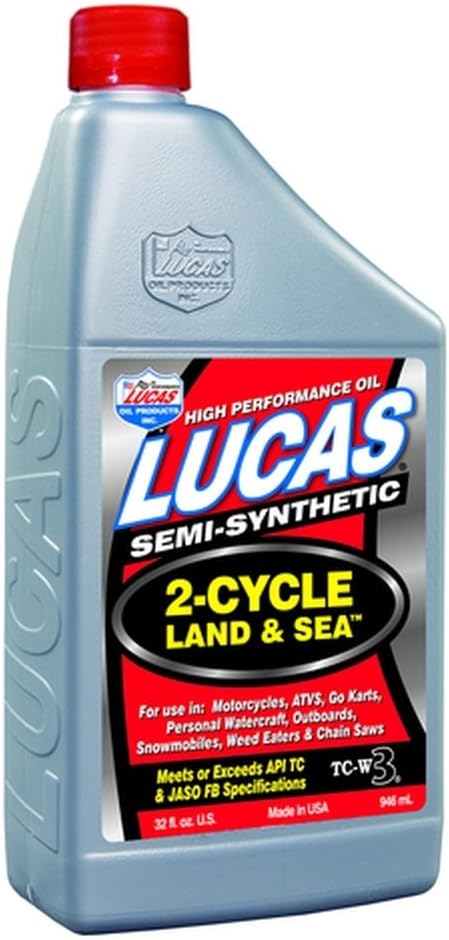 Lucas Oil 10467 Land & Sea 2-Cycle Oil/Quart