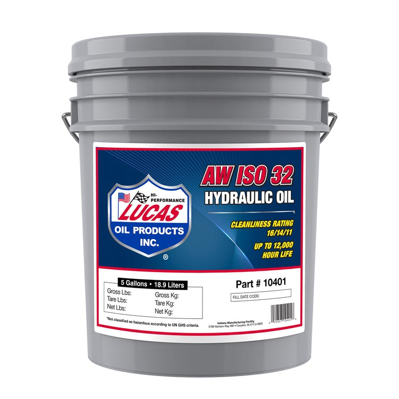 Lucas Oil 10503 AW ISO 100 Hydraulic Oil/5 Gallon Pail