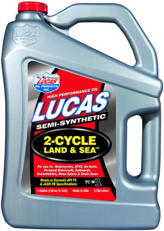 Lucas Oil 10557 Land & Sea 2-Cycle Oil/Gallon