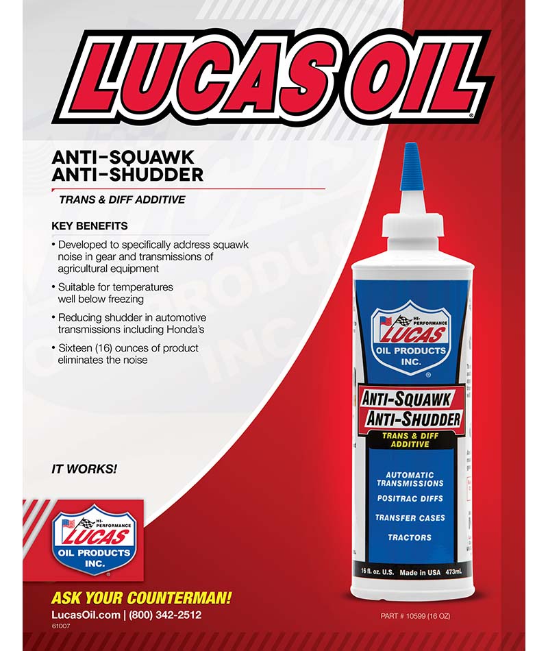 Lucas Oil 10599 Anti-Squawk Anti-Shudder Additive/16 Ounce