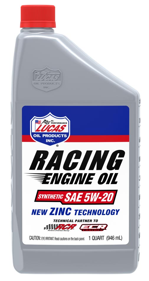 Lucas Oil 10616 Synthetic SAE 20W-50 Racing Motor Oil/5 Quart