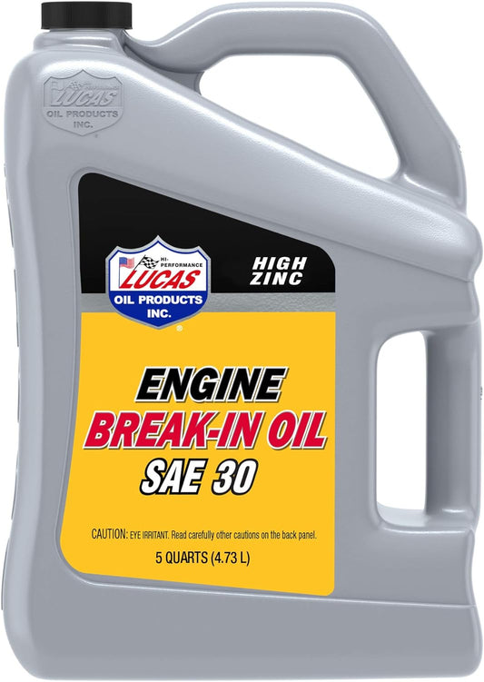 Lucas Oil 10631 SAE 30 Break-In Oil/5 Quart