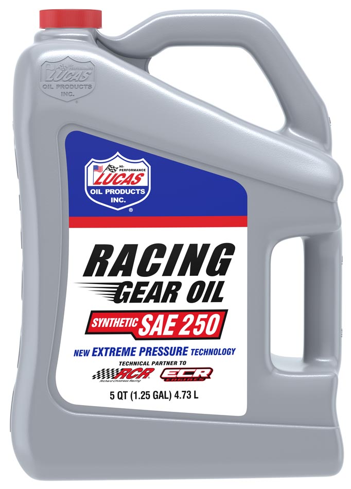 Lucas Oil 10646 Synthetic SAE 250 Racing Gear Oil/5 Quart