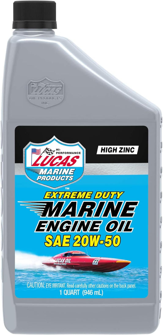 Lucas Oil 10653 Marine SAE 20W-50/Quart