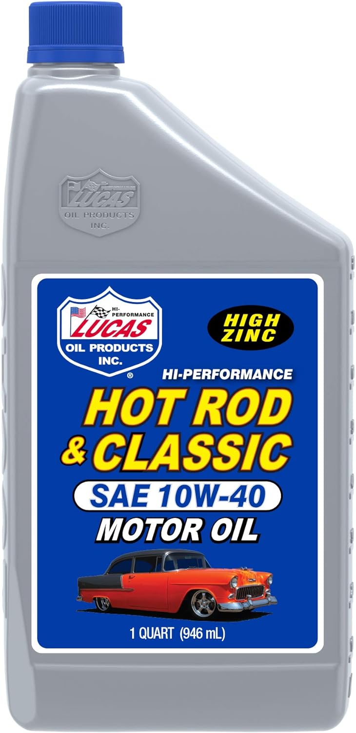 Lucas Oil 10688 SAE 10W-40 Hot Rod Oil/Quart