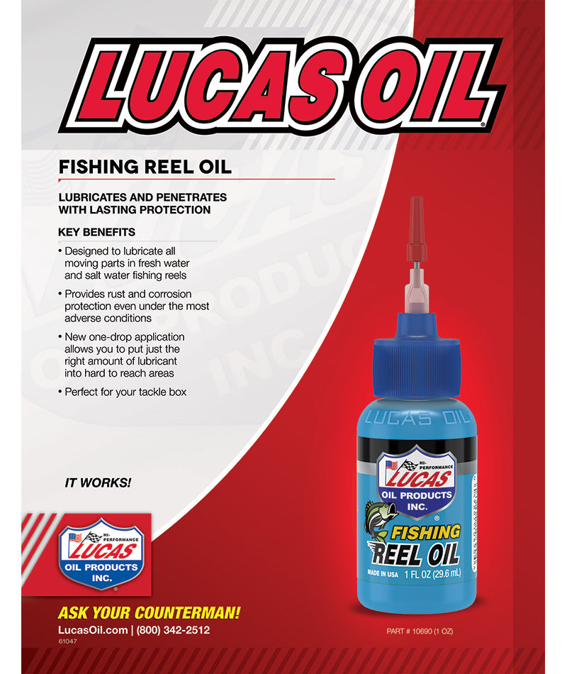 Lucas Oil 10690 Fishing Reel Oil/1 Ounce