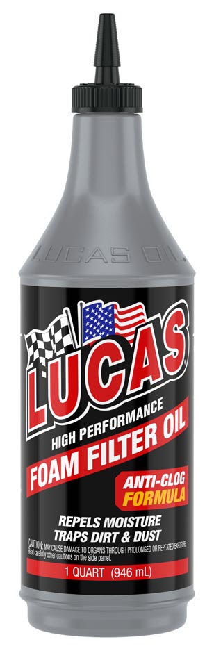 Lucas Oil 10798 Foam Filter Oil/Quart