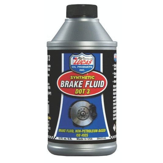 Lucas Oil 10825 DOT 3 Synthetic Brake Fluid/12 Ounce