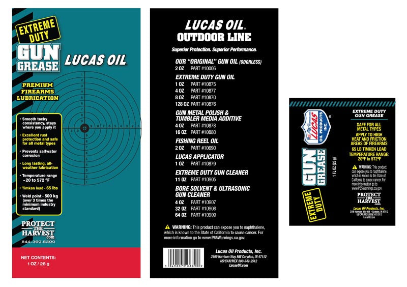 Lucasoil 10889 Lucas Oil 10889 Gun Grease - 1 oz