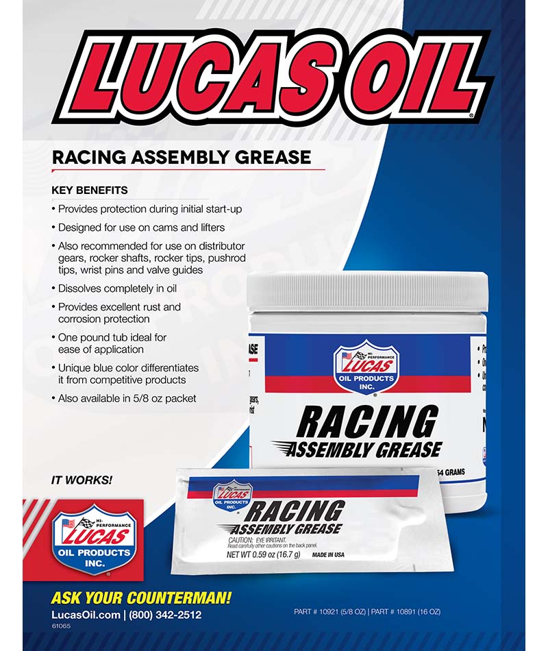 Lucas Oil 10891 Racing Assembly Grease/16 Ounce