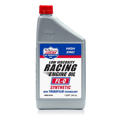 Lucas Oil 10892 Synthetic FL-0 Low Viscosity Racing Oil/Quart