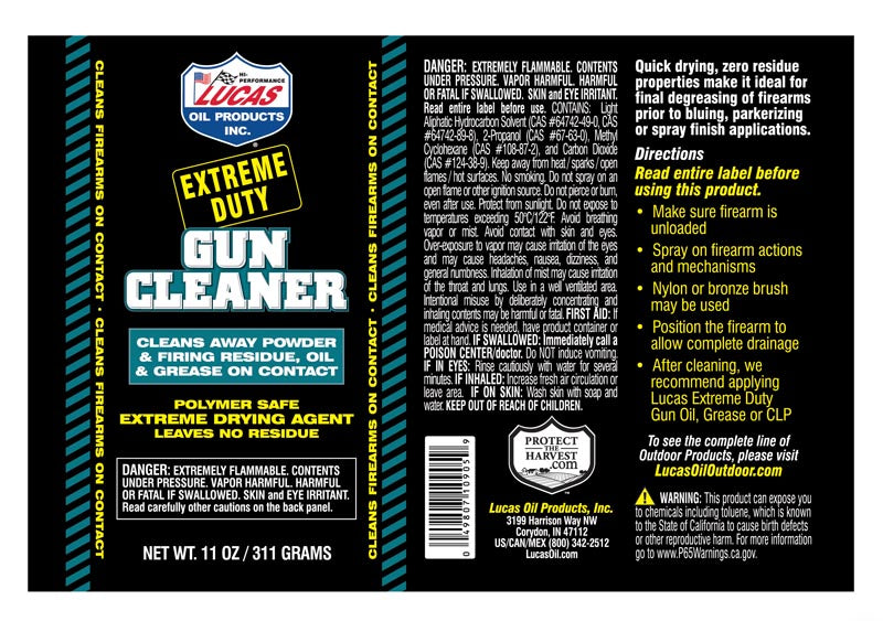 Lucasoil 10905 Lucas Oil 10905 Extreme Duty Cleaner - 11 oz