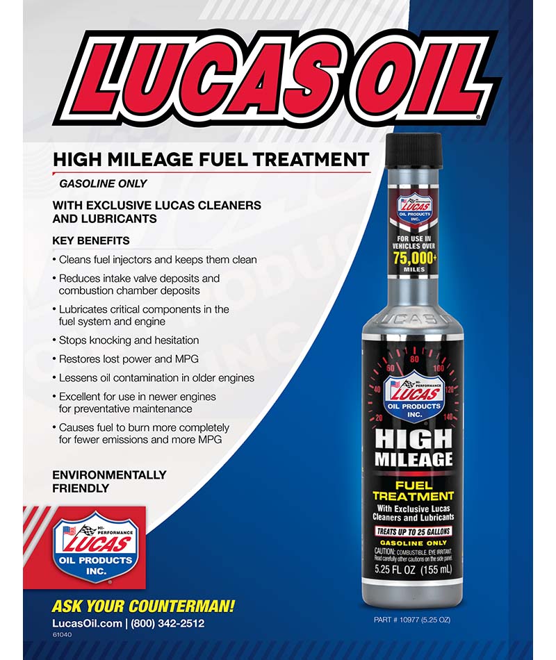 Lucas Oil 10977 High Mileage Fuel Treatment/5.25 Ounce