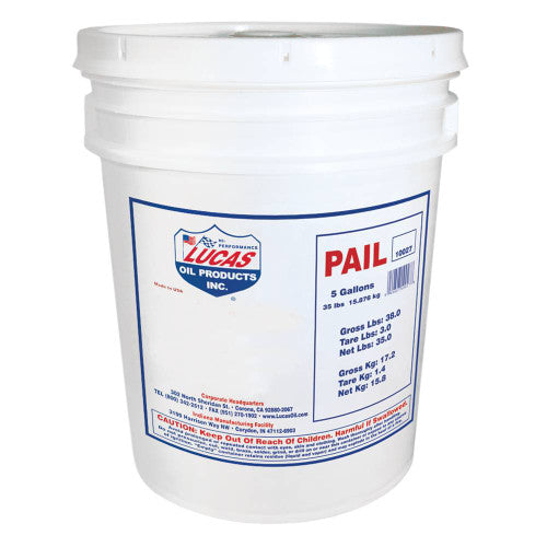 Lucas Oil 11202 Synthetic SAE 0W-40 SXS Engine Oil/5 Gallon Pail