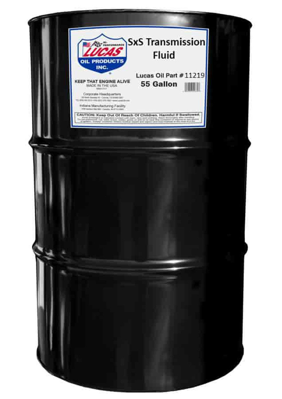 Lucas Oil 11219 Synthetic SxS Transmission Fluid/55 Gallon Drum