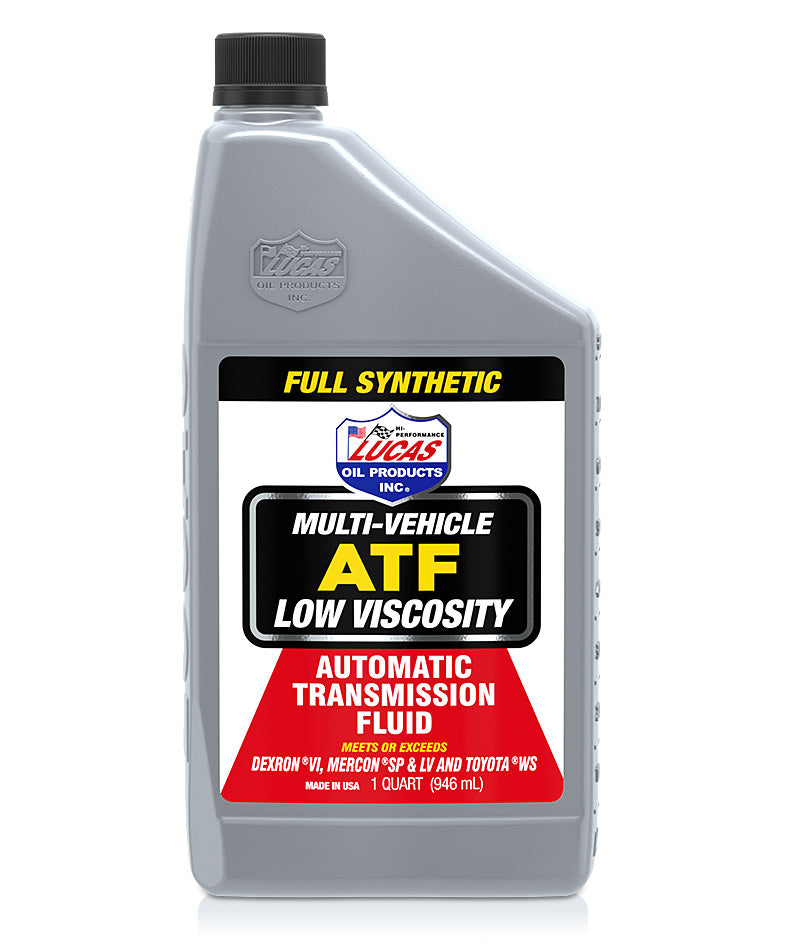 Lucas Oil 11255 Synthetic Low Viscosity Multi-Vehicle ATF/Quart