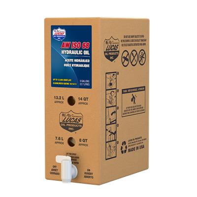 Lucas Oil 18059 AW ISO 68 Hydraulic Oil/6 Gallon Box