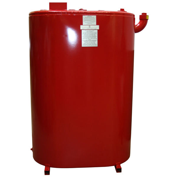 American Lube 275VDW-RG3D 275-Gallon Double-Wall Vertical Obround Bulk Oil Tank Package