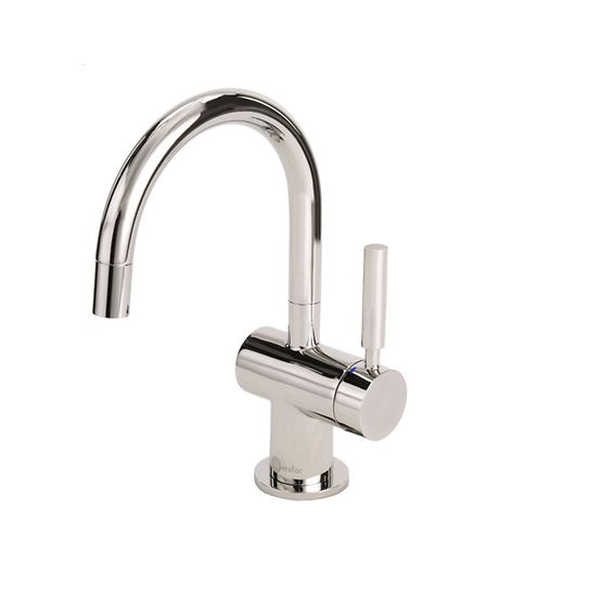 InSinkErator 44239E-ISE Indulge Modern Hot/Cool Faucet (F-HC3300-Polished Nickel)