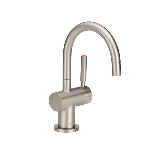 InSinkErator 44240D Indulge Modern Hot Only Faucet (F-H3300-Satin Nickel)