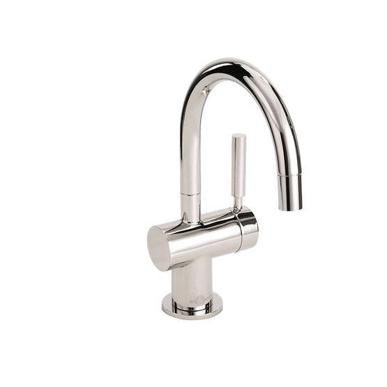 InSinkErator 44240E-ISE Indulge Modern Hot Only Faucet (F-H3300-Polished Nickel)